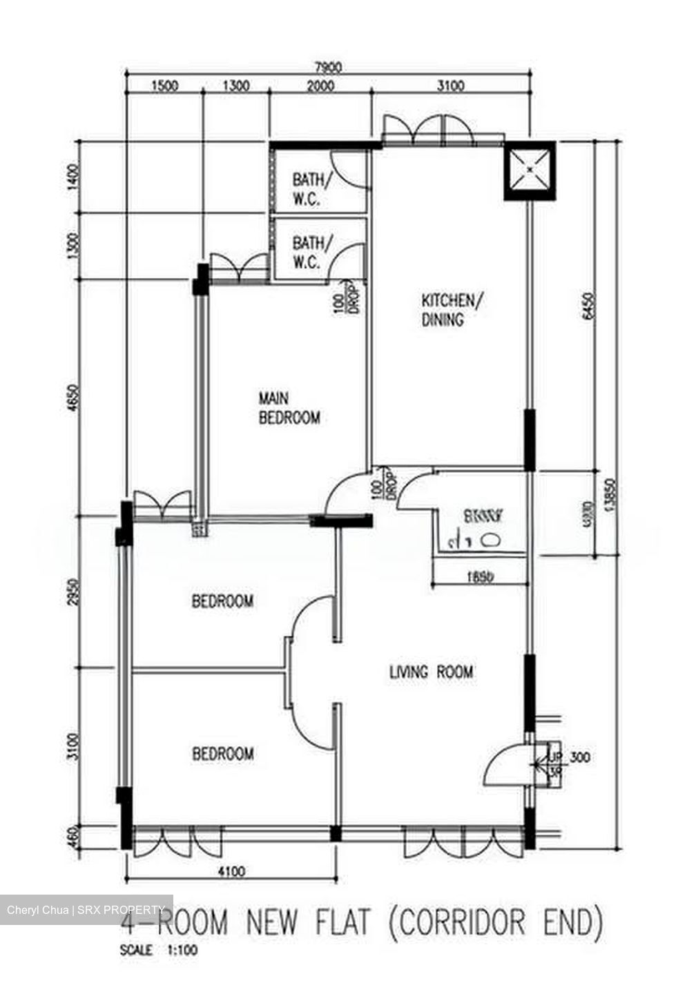 Blk 363 Clementi Avenue 2 (Clementi), HDB 4 Rooms #598205211